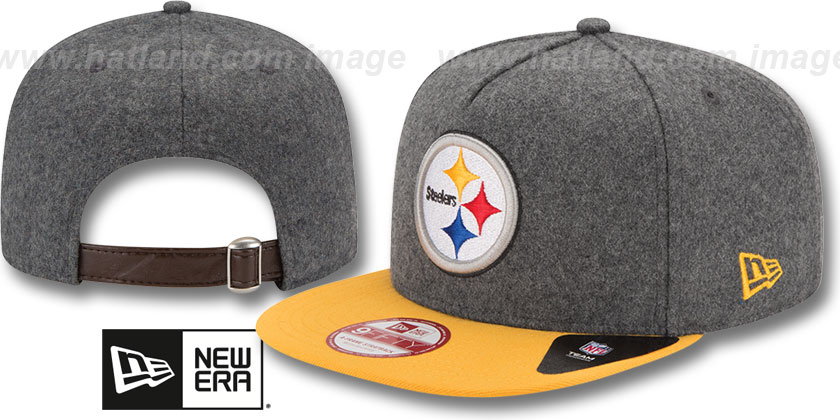 NFL Pittsburgh Steelers NE Strapback Hat #01